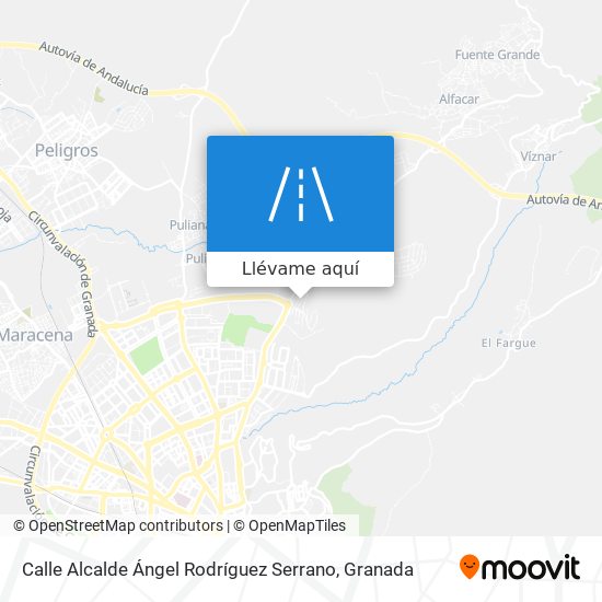 Mapa Calle Alcalde Ángel Rodríguez Serrano