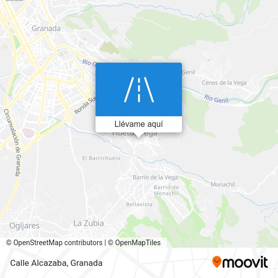 Mapa Calle Alcazaba
