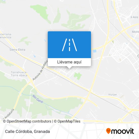 Mapa Calle Córdoba