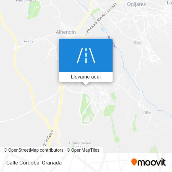 Mapa Calle Córdoba