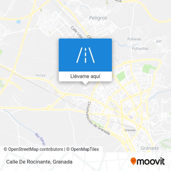 Mapa Calle De Rocinante