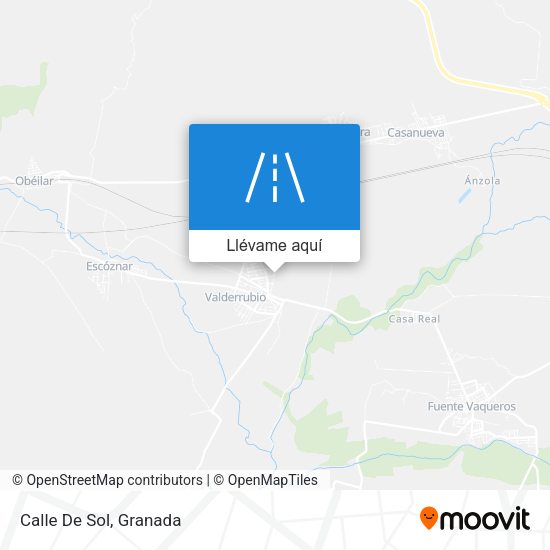 Mapa Calle De Sol