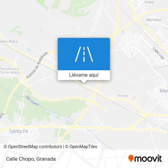 Mapa Calle Chopo