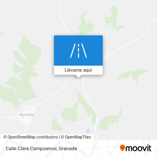Mapa Calle Clara Campoamor