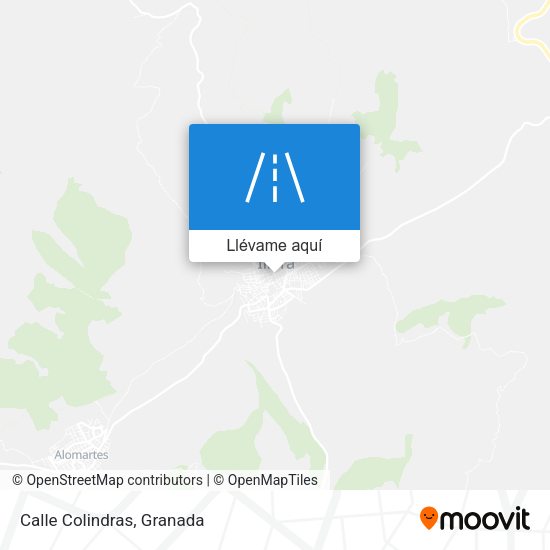 Mapa Calle Colindras