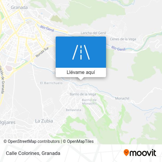 Mapa Calle Colorines