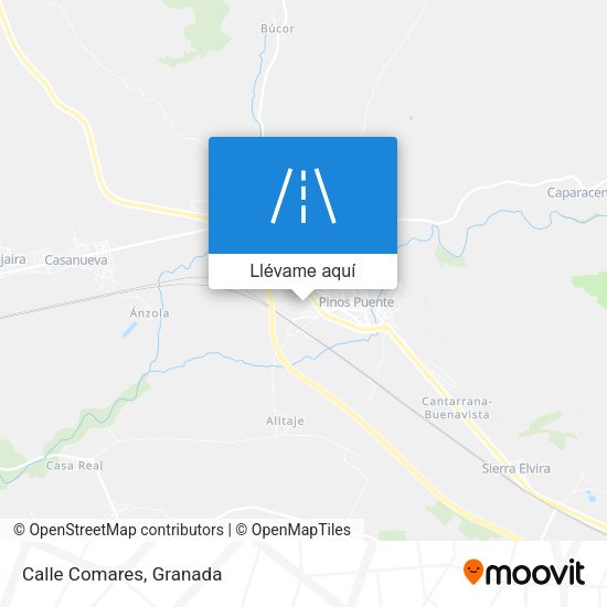 Mapa Calle Comares