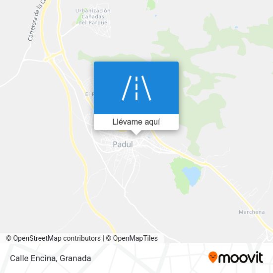 Mapa Calle Encina