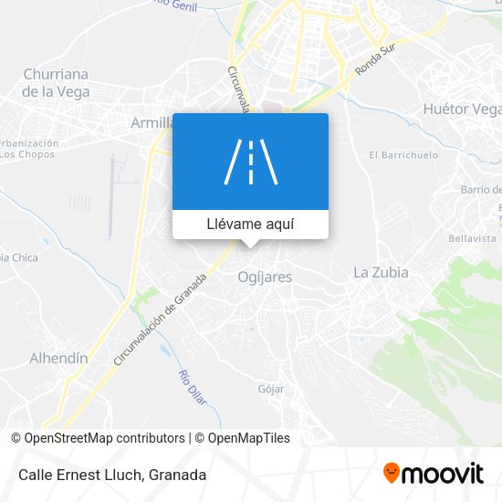 Mapa Calle Ernest Lluch