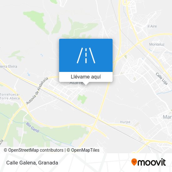 Mapa Calle Galena