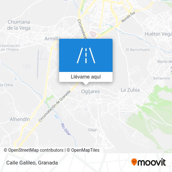 Mapa Calle Galileo