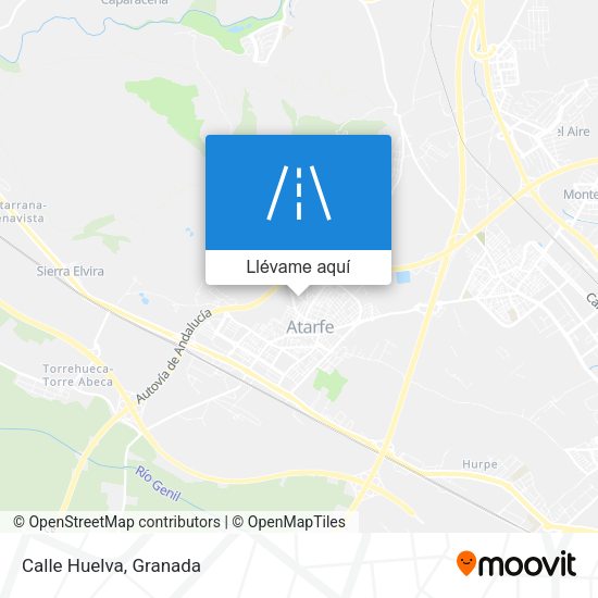 Mapa Calle Huelva