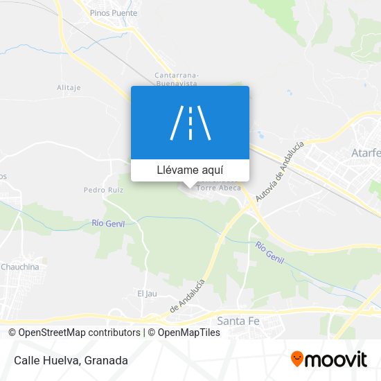 Mapa Calle Huelva