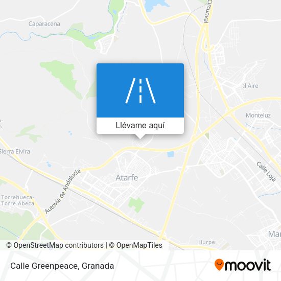 Mapa Calle Greenpeace