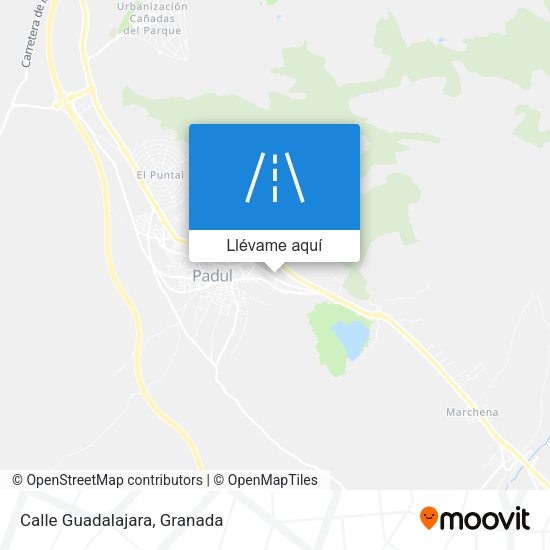 Mapa Calle Guadalajara
