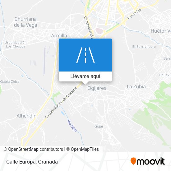 Mapa Calle Europa
