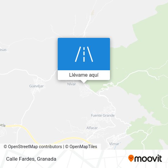 Mapa Calle Fardes
