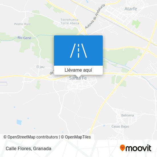 Mapa Calle Flores