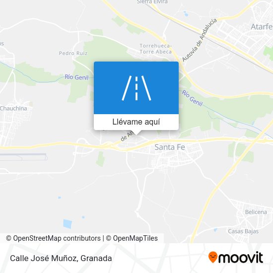 Mapa Calle José Muñoz