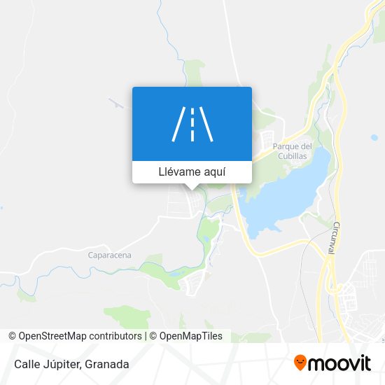 Mapa Calle Júpiter
