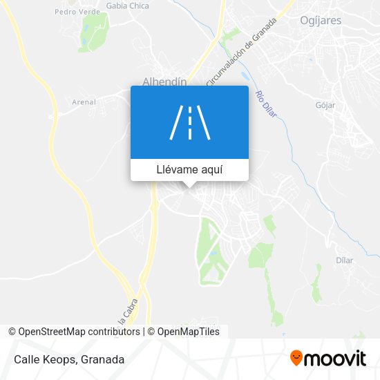 Mapa Calle Keops