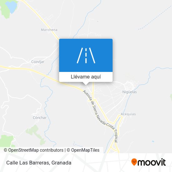 Mapa Calle Las Barreras