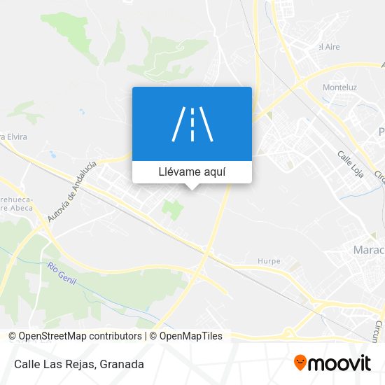 Mapa Calle Las Rejas