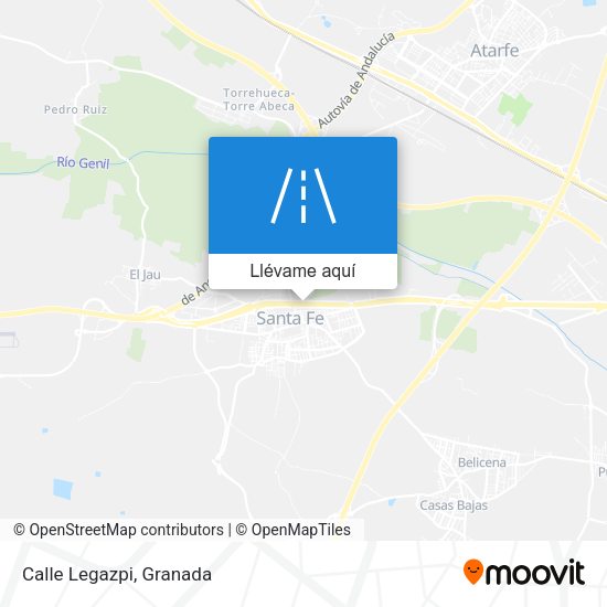 Mapa Calle Legazpi
