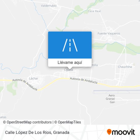 Mapa Calle López De Los Ríos