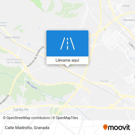 Mapa Calle Madroño