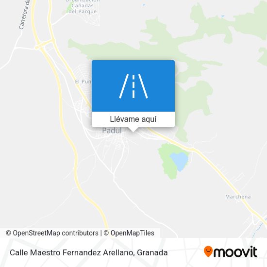 Mapa Calle Maestro Fernandez Arellano
