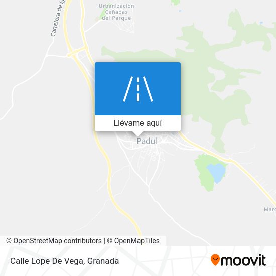 Mapa Calle Lope De Vega