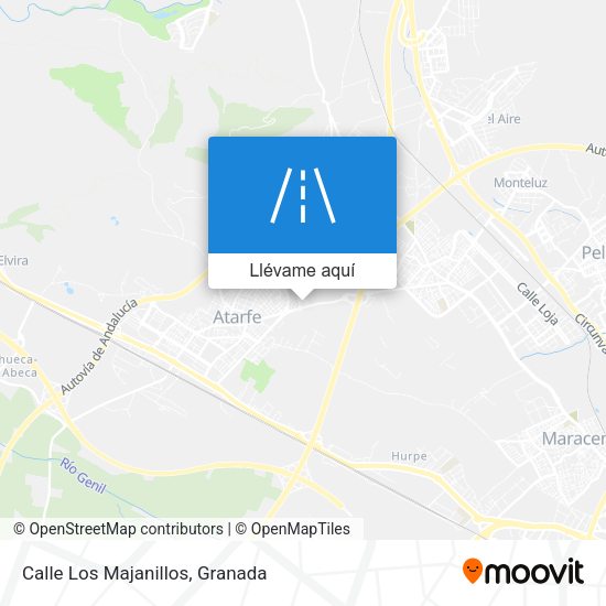 Mapa Calle Los Majanillos