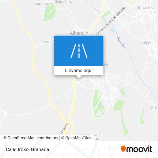 Mapa Calle Iroko