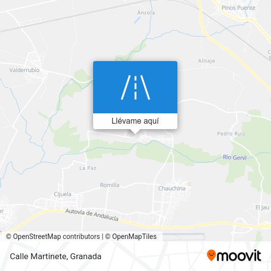 Mapa Calle Martinete