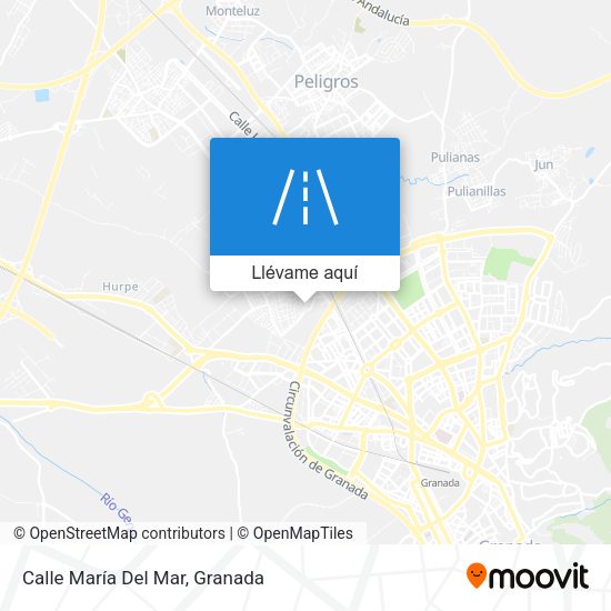 Mapa Calle María Del Mar