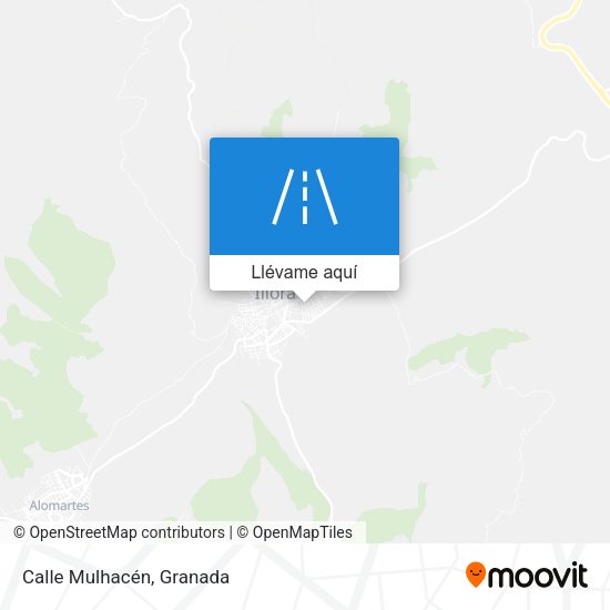 Mapa Calle Mulhacén
