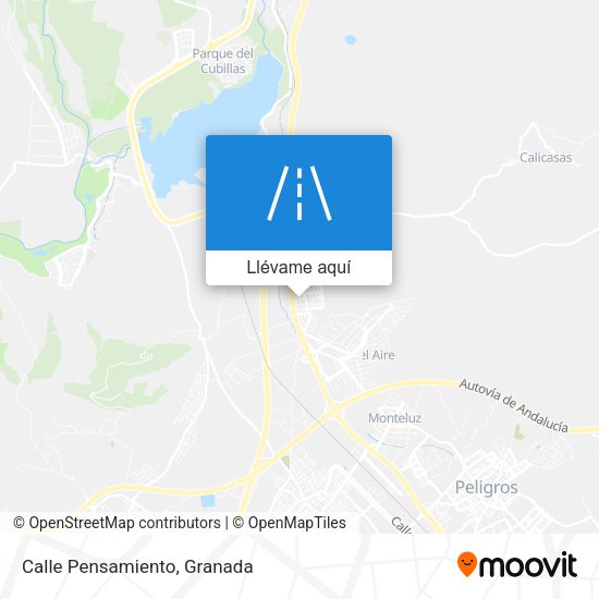 Mapa Calle Pensamiento