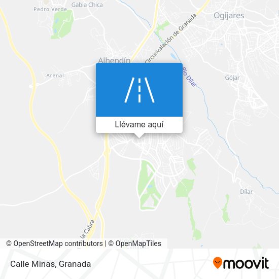 Mapa Calle Minas