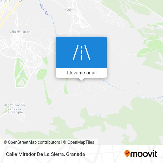 Mapa Calle Mirador De La Sierra