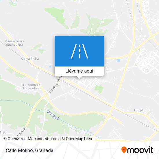 Mapa Calle Molino