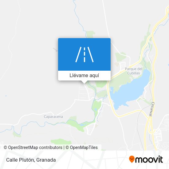 Mapa Calle Plutón