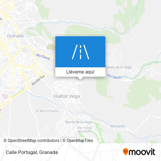 Mapa Calle Portugal