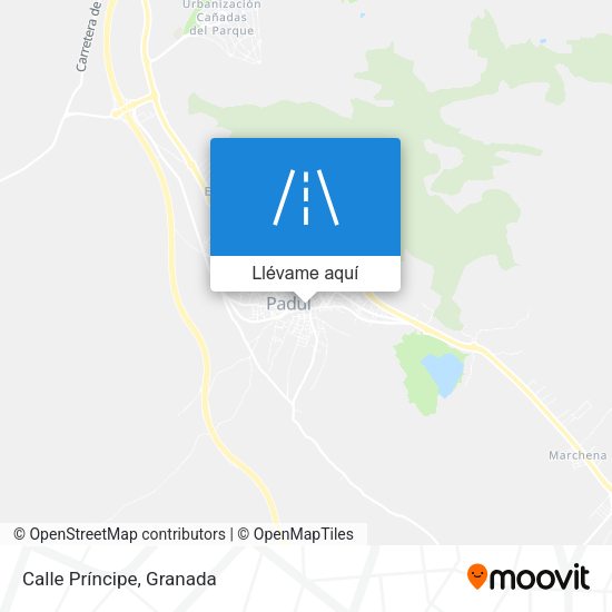 Mapa Calle Príncipe