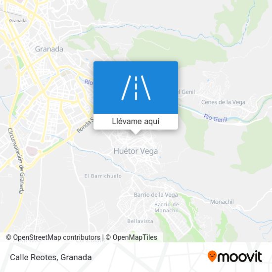 Mapa Calle Reotes