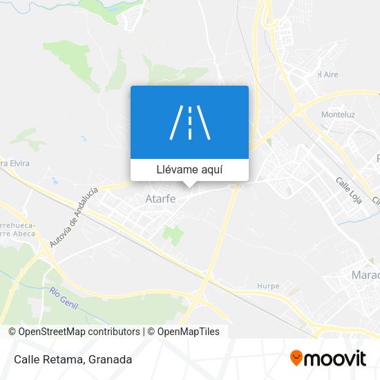 Mapa Calle Retama