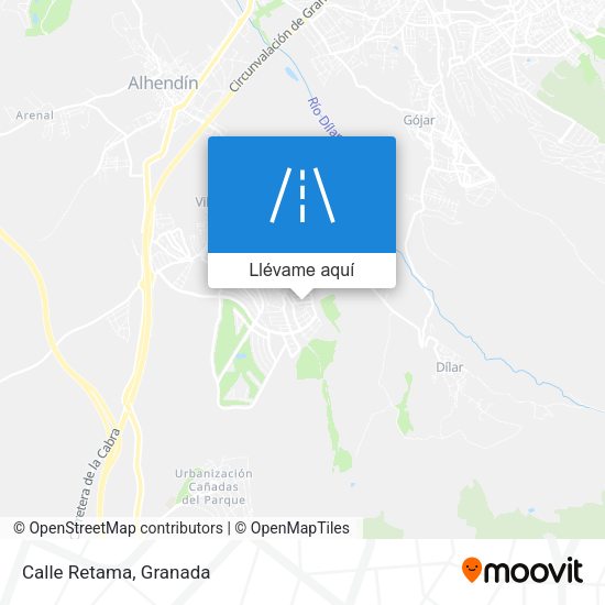 Mapa Calle Retama