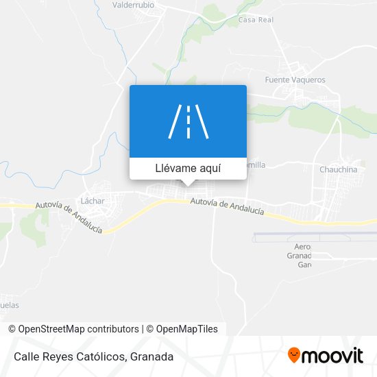 Mapa Calle Reyes Católicos