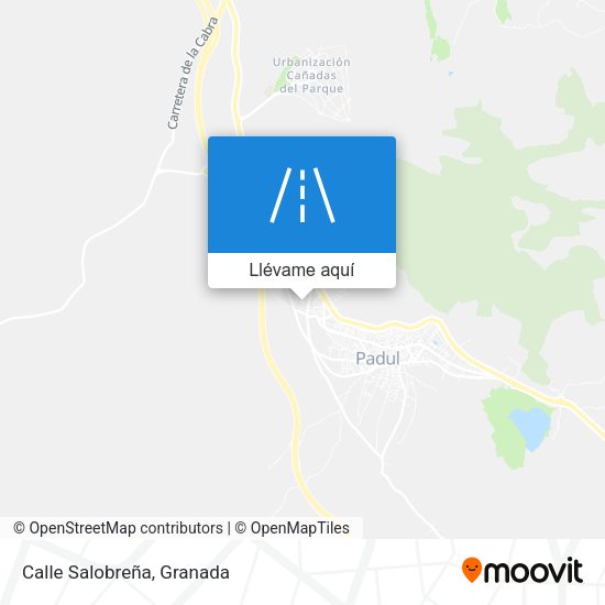 Mapa Calle Salobreña