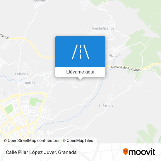 Mapa Calle Pilar López Juver